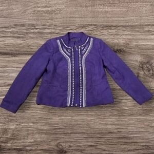 TanJay Faux Suede Jacket